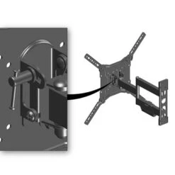 UAX 23 Inch - 60 Inch Full Motion TV Mount -Epic Pixels 0b901e94 8934 40fb 8aec 2938f1b0d922
