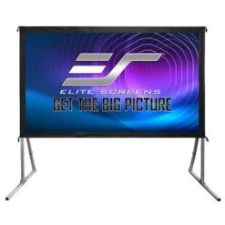 Elite Screens - YardMaster2 120" Outdoor Projector Screen - Silver