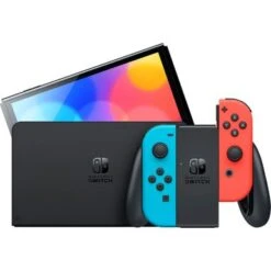 Nintendo - Switch – OLED Model W/ Neon Red & Neon Blue Joy-Con - Multi -Epic Pixels 1088e7b5 42c3 53d0 a0ac 320743508e40