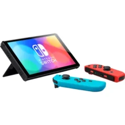 Nintendo - Switch – OLED Model W/ Neon Red & Neon Blue Joy-Con - Multi -Epic Pixels 1c623ae9 7250 4d84 a208 e5f998513bbc