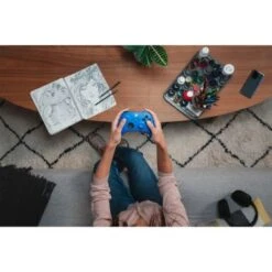 Microsoft - Xbox Wireless Controller For Xbox Series X, Xbox Series S, Xbox One, Windows Devices - Shock Blue -Epic Pixels 210ed4f4 2d97 5bfe ba0d 10754572c568