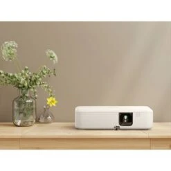 Epson® Epson - EpiqVision Flex CO-FH02 Full HD 1080p Smart Streaming Portable Projector, 3-Chip 3LCD, Android TV, Bluetooth - White -Epic Pixels 23da9280 5d3f 5907 be1c 5ddfe29e4989