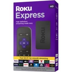 Roku - Express | Streaming Media Player With Simple Remote (no TV Controls) - Black -Epic Pixels 244c8bc9 8fc7 5815 9069 c512cd5e6e6b