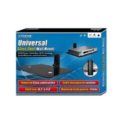 UAX Universal Glass Shelf Wall Mount -Epic Pixels 26a112ea c2df 47fb 915d df084a468cf1