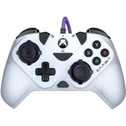 PDP - Victrix Gambit World's Fastest Licensed Xbox Controller, Elite Esports Design - Xbox One, Series X|S, Windows 10 - White & Purple -Epic Pixels 32bafdae a147 5a2b 8b8d 54672d4b2da2