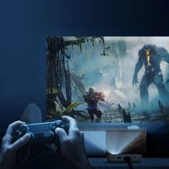 Kodak - Luma 150 Pico Portable Projector, HD Mini Projector With Rechargeable Battery, Built-In Speaker & 1080p Support - White -Epic Pixels 3fba7614 b5a6 57d9 8ef8 f84f22e0e7da