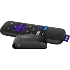 Roku - Express | Streaming Media Player With Simple Remote (no TV Controls) - Black
