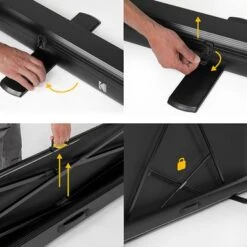 Kodak - 100" Projector Screen, Pull Up Projector Screen And Stand, Portable Projector Screen With Handle And Carrying Case - Black/White -Epic Pixels 473deb5d ec9b 5530 a9c5 2a4a20faf6a0