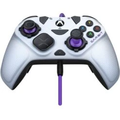 PDP - Victrix Gambit World's Fastest Licensed Xbox Controller, Elite Esports Design - Xbox One, Series X|S, Windows 10 - White & Purple -Epic Pixels 4b39c0a8 320c 5e60 b9a9 e251ecd716e4