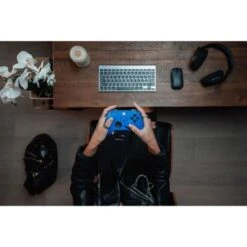 Microsoft - Xbox Wireless Controller For Xbox Series X, Xbox Series S, Xbox One, Windows Devices - Shock Blue -Epic Pixels 4e804bfb a5eb 5f2f b899 7ff7f6d05185