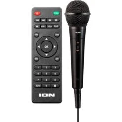 ION Audio - Projector Deluxe HD Battery/AC Powered 720P HD LED Bluetooth-Enabled Projector With Powerful Speaker - Black -Epic Pixels 5553445b bda2 5924 9a69 0d1d25ac2ffc