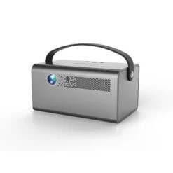 Rexing - PV7 Pro Smart DLP Projector 600ANSI With 3D Projection, Wi-Fi, Bluetooth - Gray -Epic Pixels 55b609a8 baef 5f97 9334 8fdd8f9938c4