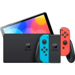 Nintendo - Switch – OLED Model W/ Neon Red & Neon Blue Joy-Con - Multi -Epic Pixels 57359bea fa00 441d aedc d26fae6b22bc