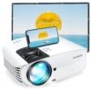 Vankyo - Leisure 510PW 1080P Wireless Projector With Bonus Screen - White -Epic Pixels 6474512 sd