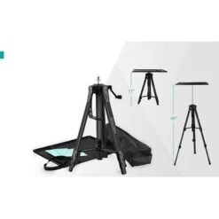 Vankyo - TP20 Aluminum Tripod Projector Stand - Black -Epic Pixels 73ced533 e1fa 584e b814 e9ee105be6af