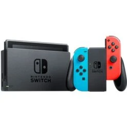 Nintendo - Switch With Neon Blue And Neon Red Joy‑Con -Epic Pixels 76b1bab0 c91f 50b6 8556 a205f82243f9