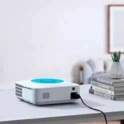 Vankyo - Leisure E30TBS Native 1080P 4K Supported Wireless Projector, Screen Included - White/Blue -Epic Pixels 7aa499d6 f710 548c bb39 1ceafe53852b