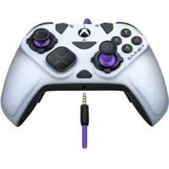 PDP - Victrix Gambit World's Fastest Licensed Xbox Controller, Elite Esports Design - Xbox One, Series X|S, Windows 10 - White & Purple -Epic Pixels 8e7021c1 a5df 531c a6cd 23010411dfd0