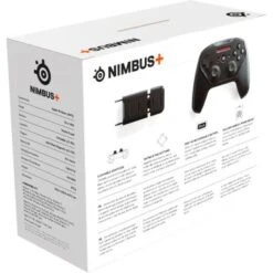 SteelSeries - Nimbus+ Wireless Gaming Controller For Apple IOS, IPadOS, TvOS Devices - Black -Epic Pixels ac4481e4 67bc 5f3a a46a d08b42fba1c6