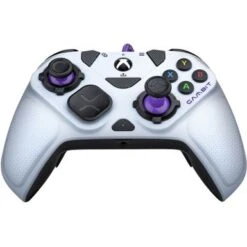 PDP - Victrix Gambit World's Fastest Licensed Xbox Controller, Elite Esports Design - Xbox One, Series X|S, Windows 10 - White & Purple -Epic Pixels aca9376b 7a6f 55b1 8781 5ce5665eb31c
