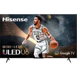 Hisense - 55-Inch Class U6 Series 4K Mini-LED QLED Google TV