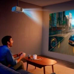 Vankyo - Leisure 470 Pro Native 1080P Projector, Full HD 5G Wireless Mini Projector - White -Epic Pixels b4dbb896 f34a 5a95 b4d6 e478945464dc