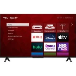 TCL 43in. Class 4-Series 4K UHD HDR LED Smart ROKU TV