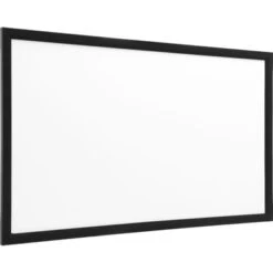 Insignia™ - 100" Home Theater Fixed Wall Projector Screen - White -Epic Pixels dde7decc 1220 55c5 86fc 17e83d17c4a4