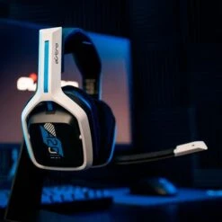 Logitech Astro Gaming - A20 Gen 2 Wireless Gaming Headset For PS5, PS4, PC - White/Blue -Epic Pixels df8b8410 e250 5b3e add1 4c208c1b67c6
