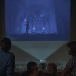 Kodak - Luma 400 Portable HD Smart Pico Projector, Wi-Fi, Bluetooth, HDMI & USB Small Mini Home Theater System Up To 150” - White -Epic Pixels e88b730d ff1b 5a4a a7de 91c851555b6e