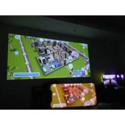 AAXA - P8 Smart Mini DLP Projector, Android 10.0, WiFi, Bluetooth, Wireless Mirroring, Streaming Apps, HDMI USB-C Inputs - Gray -Epic Pixels e95e69b4 ffd1 5eea 87ff 9c5ff232cffc