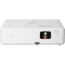 Epson® Epson - EpiqVision Flex CO-W01 Portable Projector, 3-Chip 3LCD, Built-in Speaker, 300-Inch Home Entertainment And Work - White