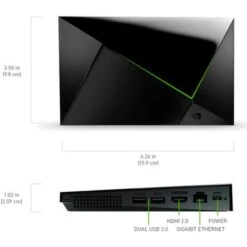 NVIDIA - SHIELD Android TV Pro - 16GB - 4K HDR Streaming Media Player With Google Assistant And GeForce NOW - Black -Epic Pixels f85fb92f bae4 5dfe 8a60 421778a392be